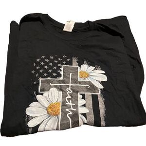 Faith size large tee shirt new never worn great gift